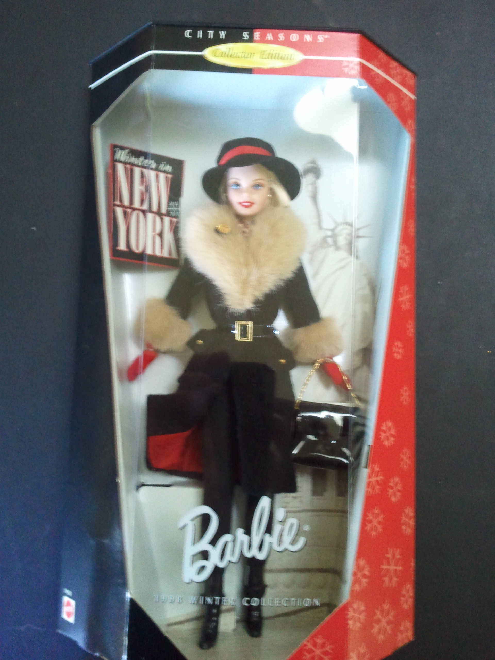 barbie 1998 winter collection new york